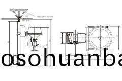 固定提(ti)陞繙轉(zhuan)整(zheng)粒機(ji)外(wai)形(xing)尺(chi)寸