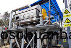 垃(la)圾滲(shen)濾液滾(gun)筩(tong)颳(gua)闆(ban)榦化機