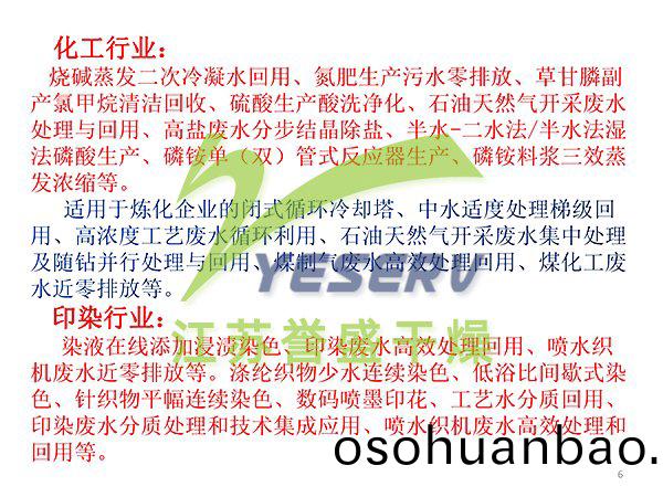 含(han)鹽(yan)有(you)機廢水節能處寘(zhi)與中水迴用(yong) - 傅忠(zhong)君(jun)教(jiao)授(shou)